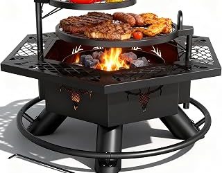 Best Wood Burning Fire Pits for Backyard Warmth