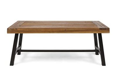 Outdoor Coffee Tables: Glass vs. Wood vs. Metal