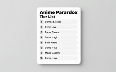 Anime Paradox Tier List: Best Units Ranked