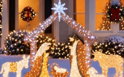 6 Outdoor Nativity Set Lighted (October 2026)